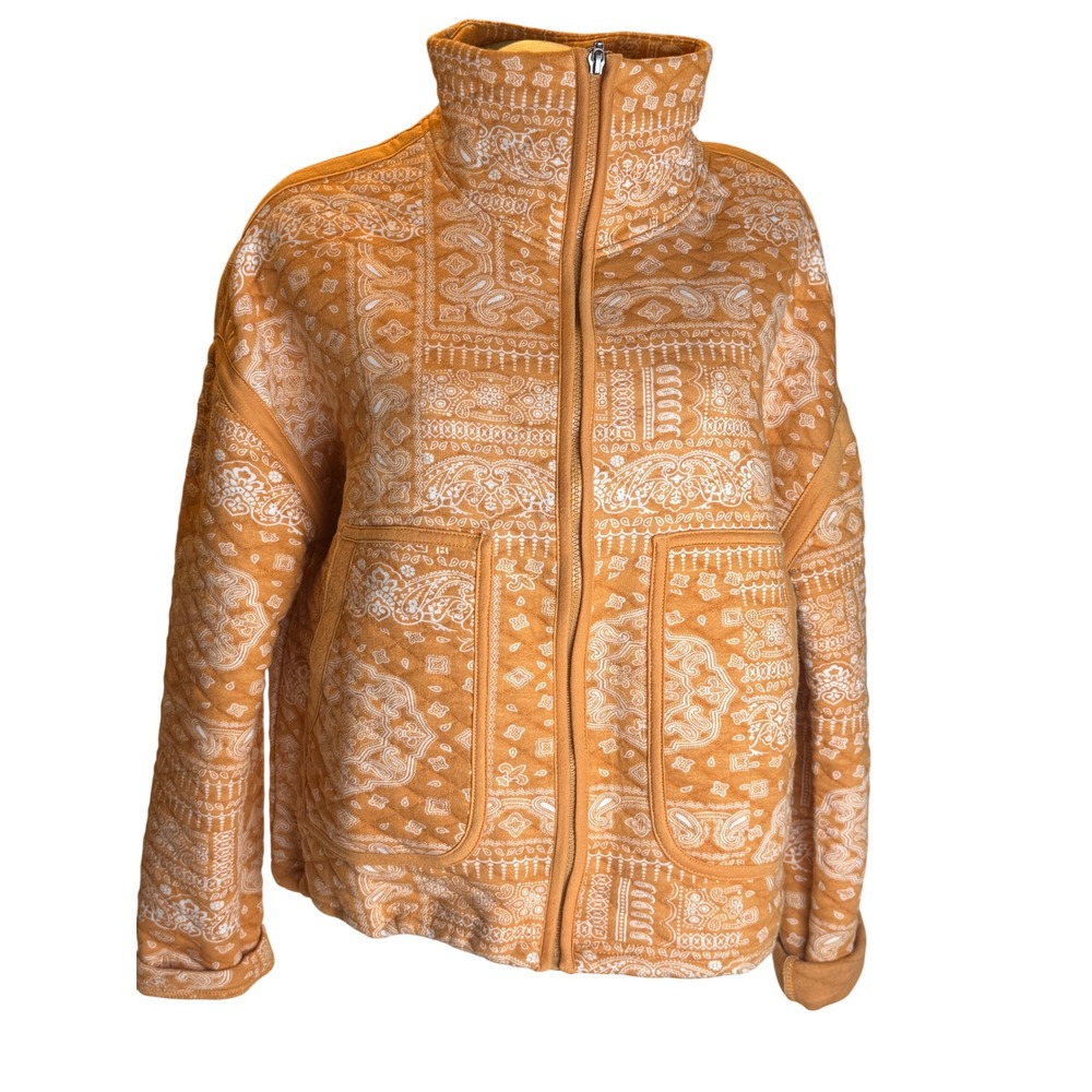 LIV Outdoor Abby Quilted Bandana Jacket Western Boho Ranchcore Fall